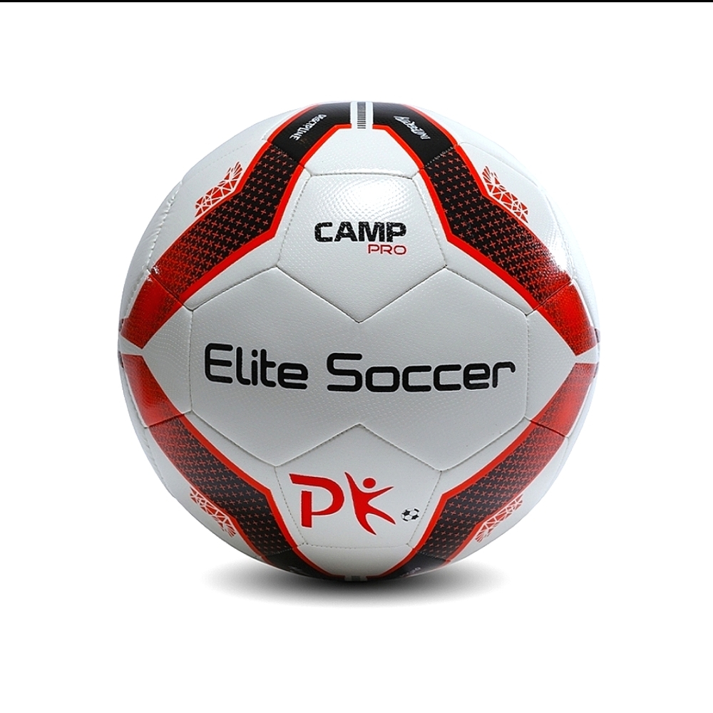 Soccer Ball | PK Camp Pro Size-4 Machine Stitched Training Ball with Texture